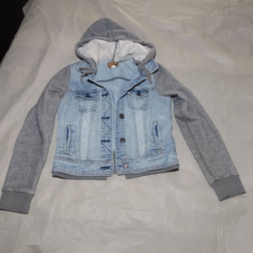 American Eagle Outfitters Denim/sweatshirt jacket